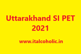 Uttarakhand SI PET 2023 