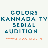 Colors Kannada TV Serial Audition