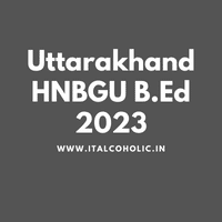 Uttarakhand HNBGU B.Ed 2023