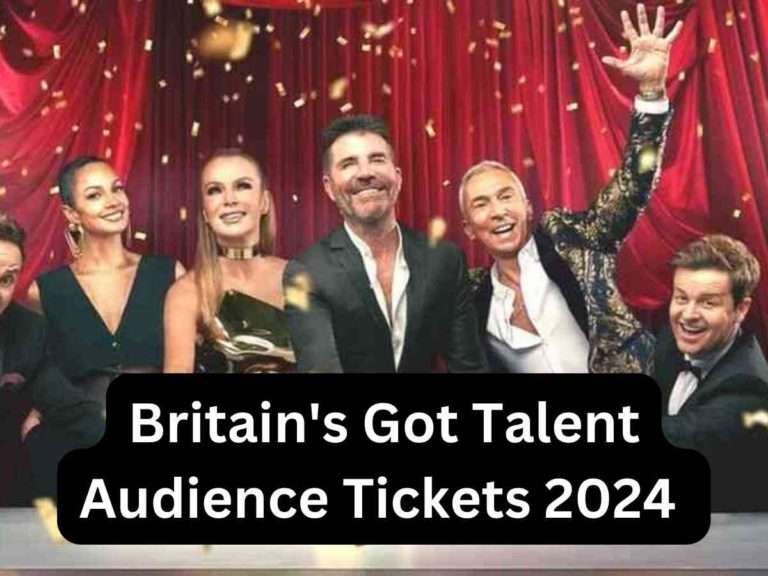 Britain's Got Talent Audience Tickets 2024 - BGT Series 17 Ticket Price