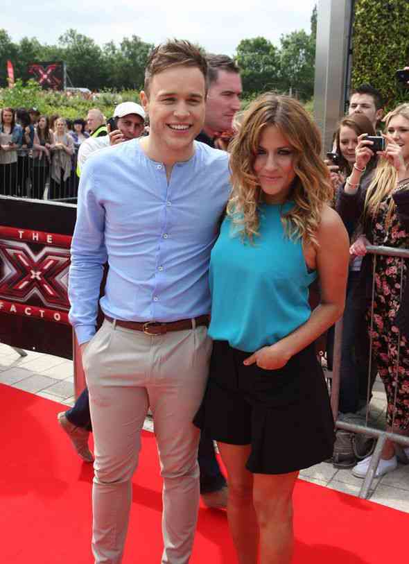 Dermot O'Leary and Olly Murs.