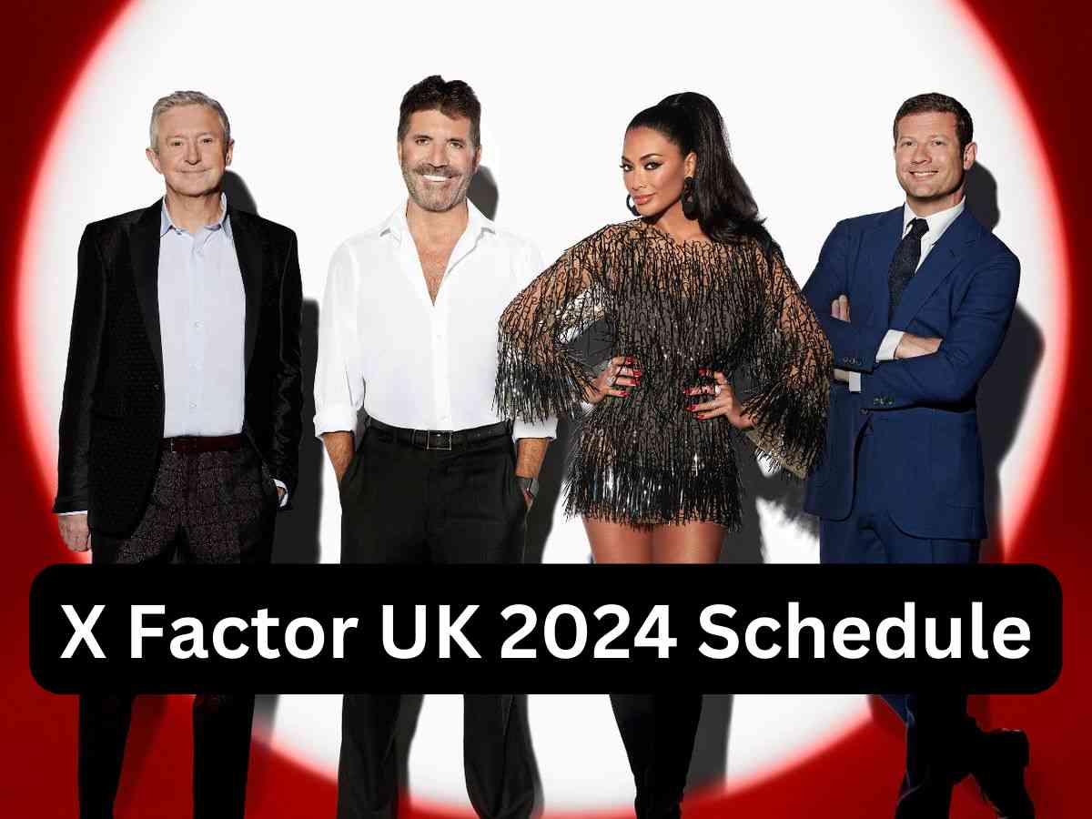 X Factor UK 2024 Schedule Timing Live Streaming Watch
